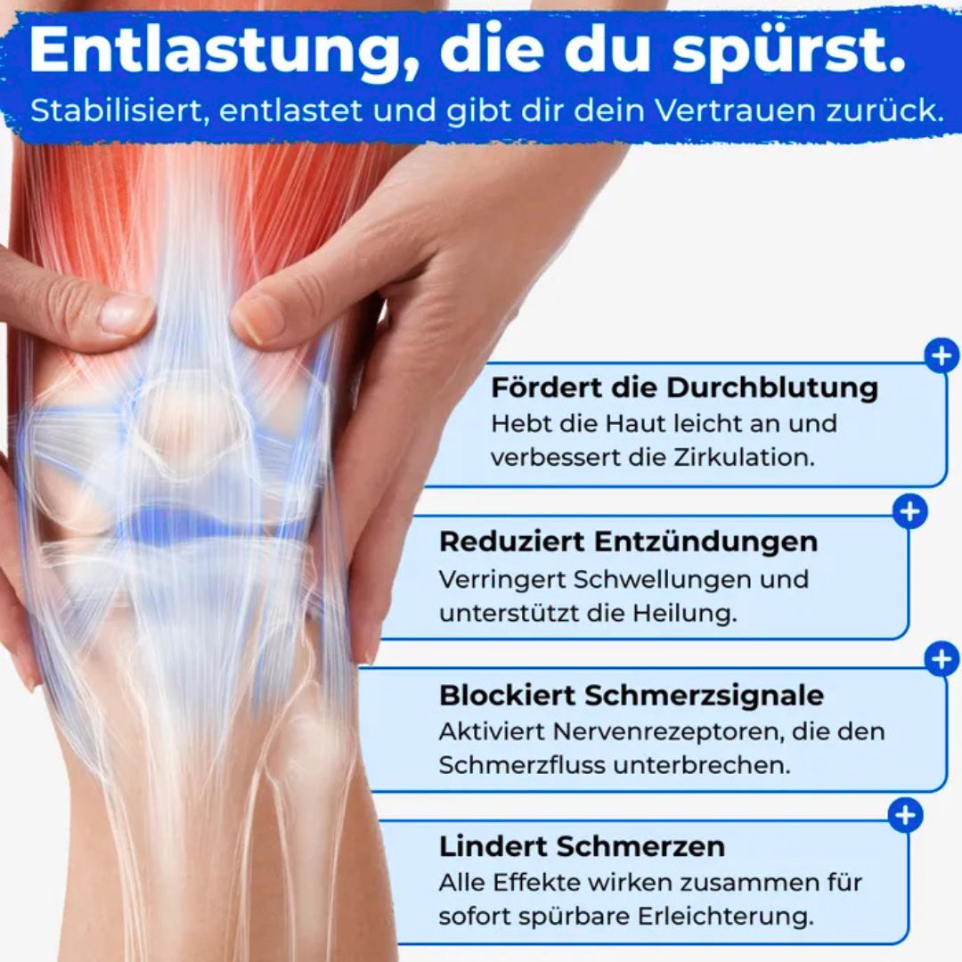 KniX™ | Kinesiologisches Knie Tape