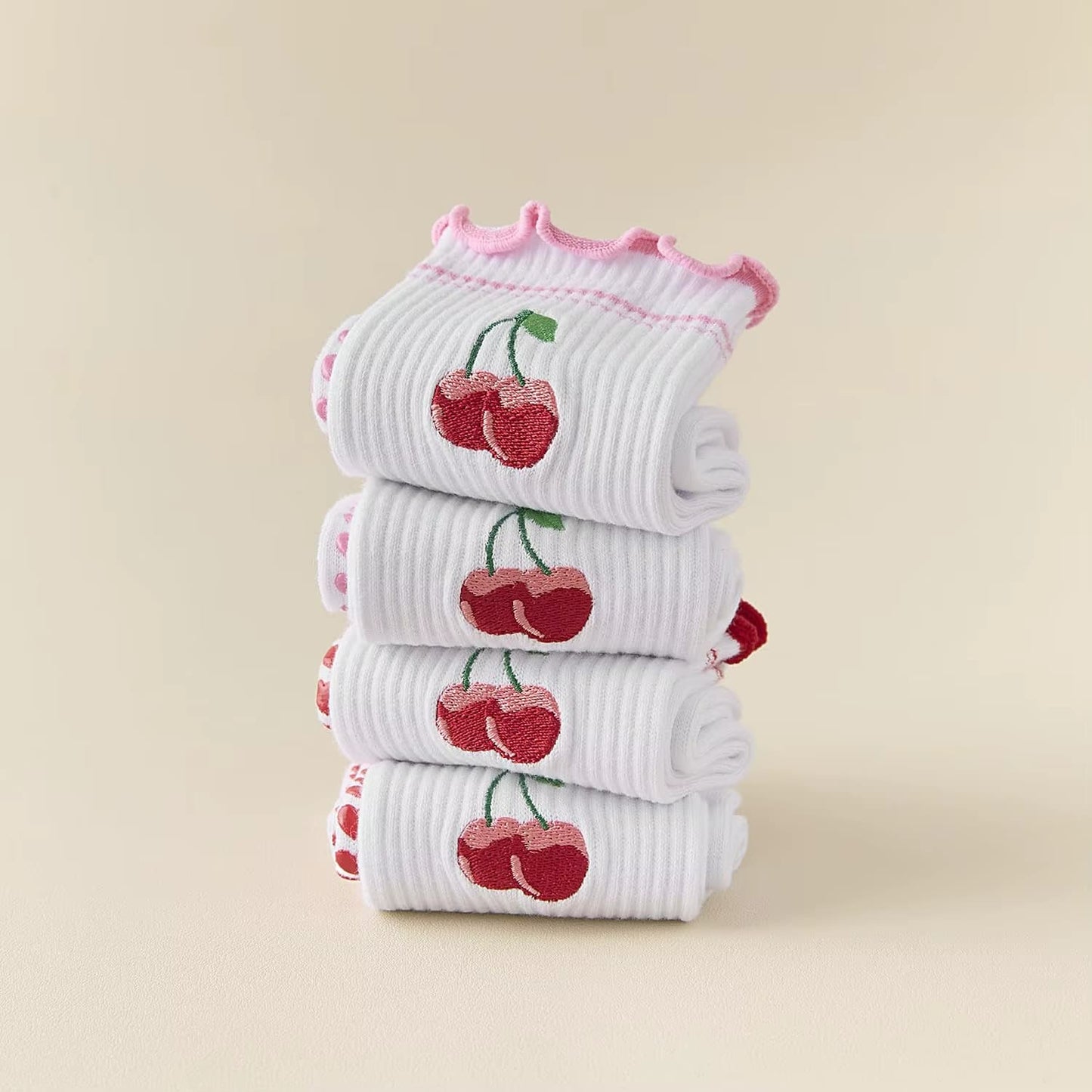 Cherry I Pilates & Yoga Gripsocken