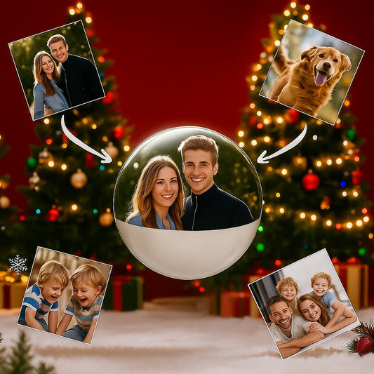 Weihnachtskugel mit WOW Effekt