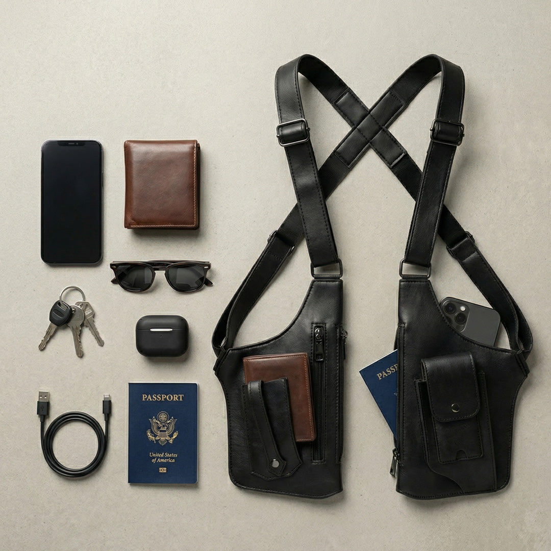 Heritage Anti-Diebstahl Brusttasche