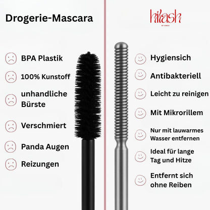 HiLash™ Iron-Bürste Mascara | Perfekt getrennte Wimpern