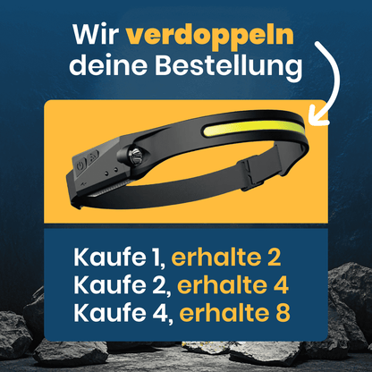 Stirnlampe - Lebensretter & Freie Hände