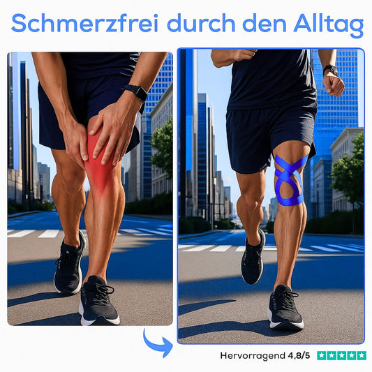 KniX™ | Kinesiologisches Knie Tape