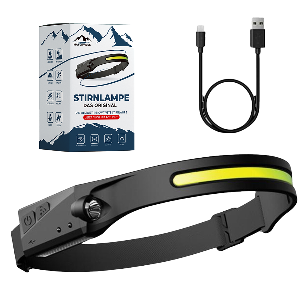 Stirnlampe - Lebensretter & Freie Hände